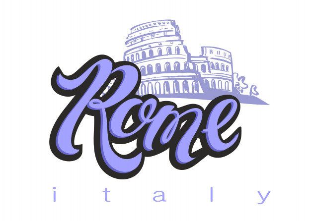 626x446 Italy. Rome.colosseum. Vector Premium Download