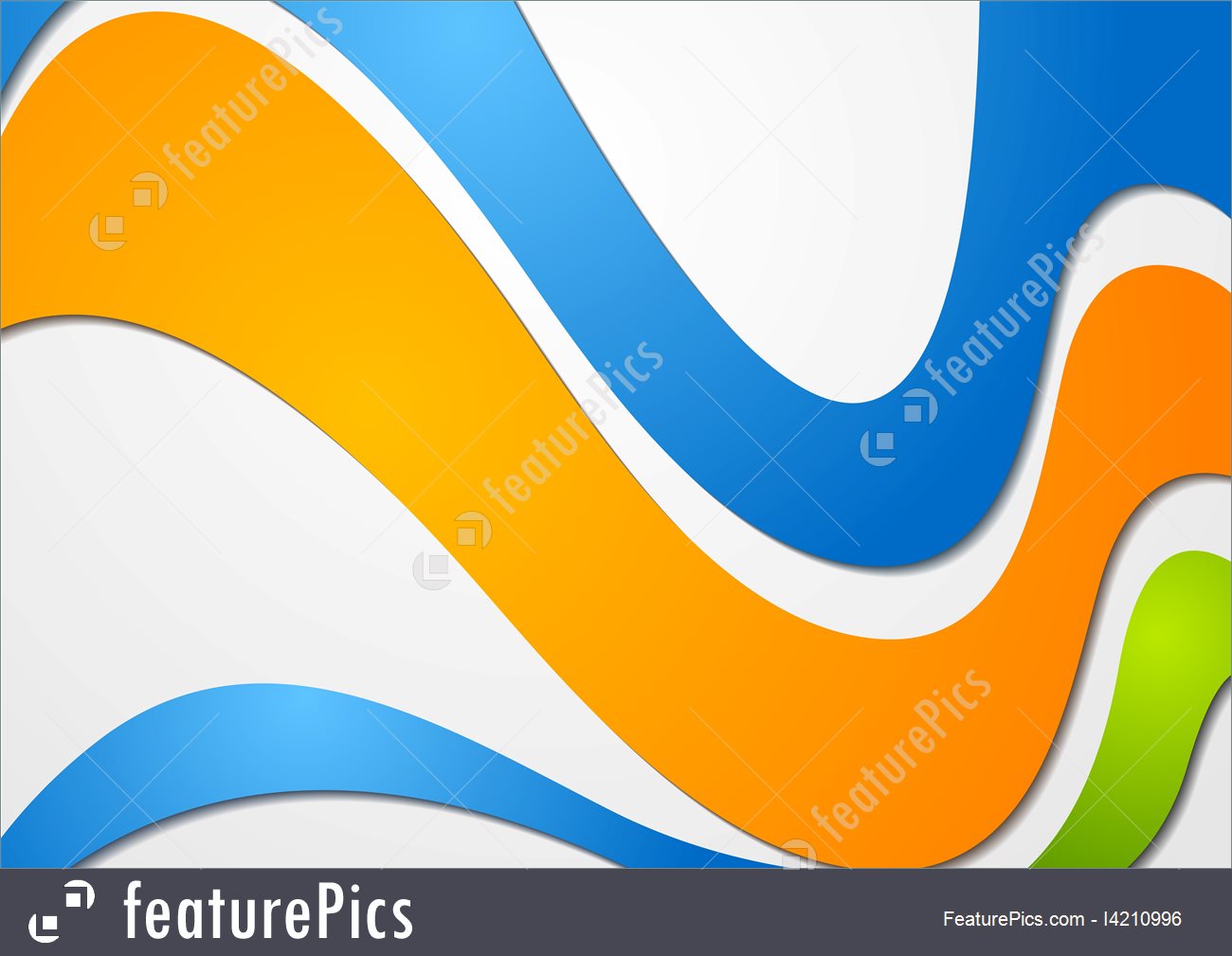 1300x1009 Colourful Waves Vector Background