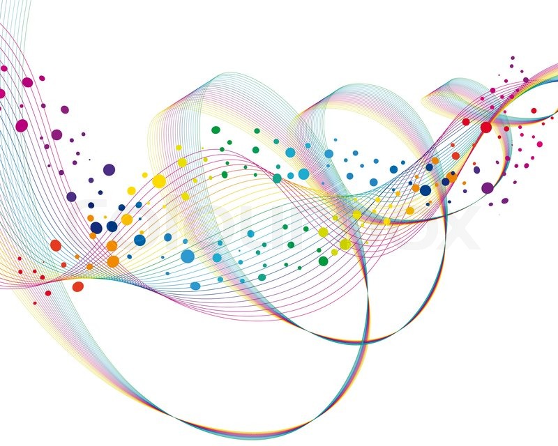 800x640 Colourful Lines Background On Sea Theme For Design Use Stock