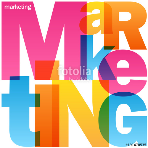 500x500 Marketing Colourful Vector Letters Icon Stock Image And Royalty