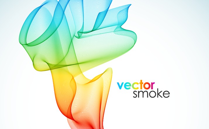 715x442 Vector Colourful Smoke