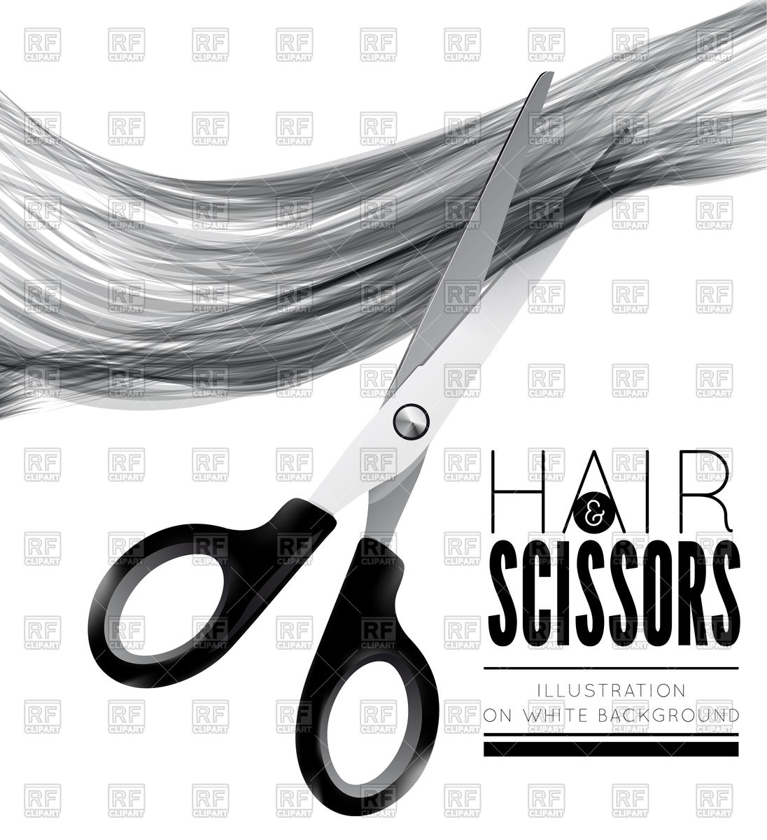 1096x1200 Hair And Scissors Vector Image Vector Artwork Of Beauty, Fashion