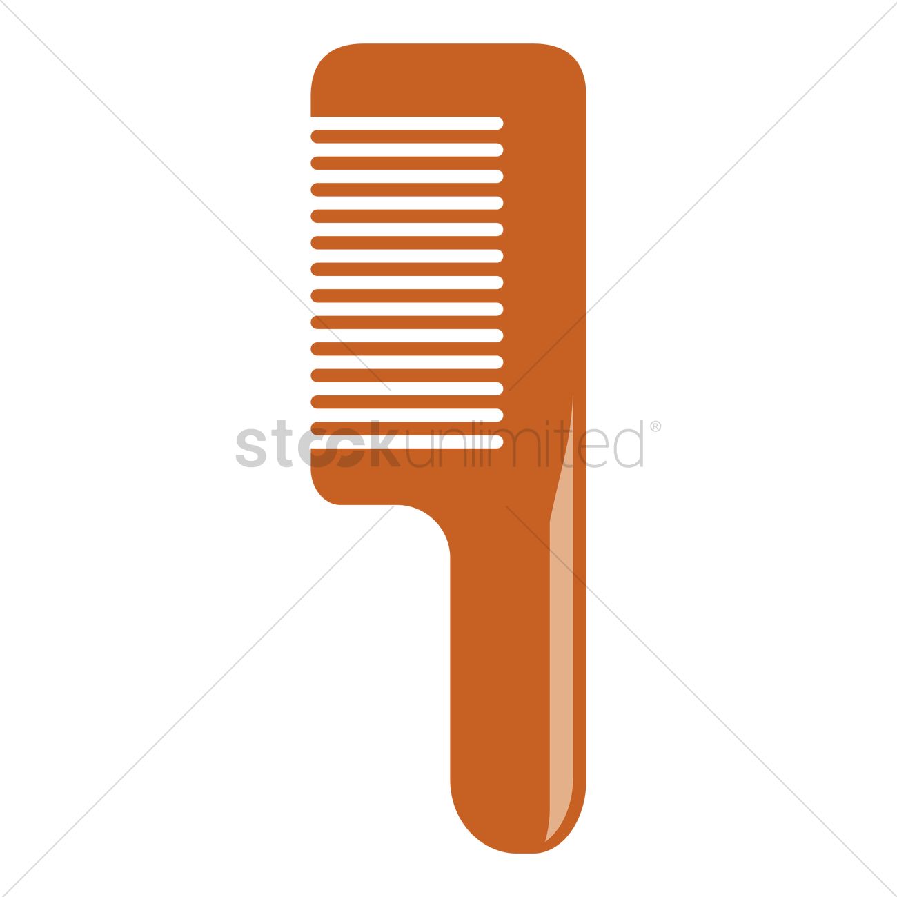 1300x1300 Free Comb Vector Image