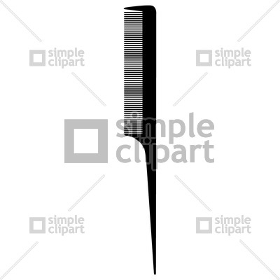 400x400 Slim Comb Vector Image