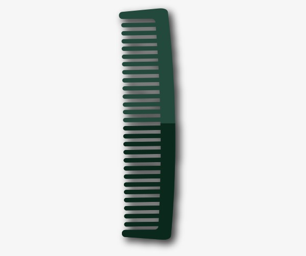 600x502 Vector Flat Comb, Vector, Flat, Dark Green Png And Vector For Free