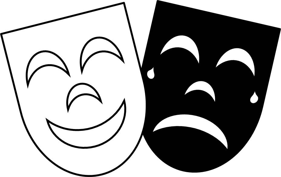 928x583 Masquerade Clipart Theatre Mask Comedy Tragedy