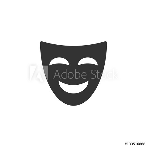 500x500 Comedy Mask Icon