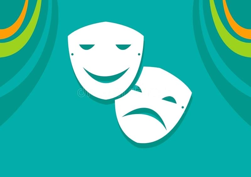 800x565 Theater Mask Clip Art Download Comedy And Drama Theatre Mask