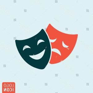 300x300 Theatre Mask Icon Comedy Tragedy Theater Lazttweet