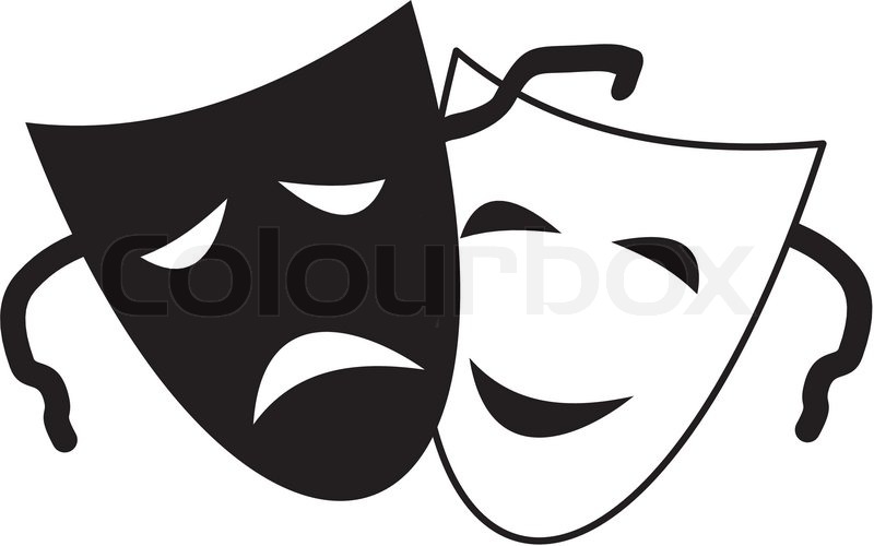 800x500 Theatrical Masks