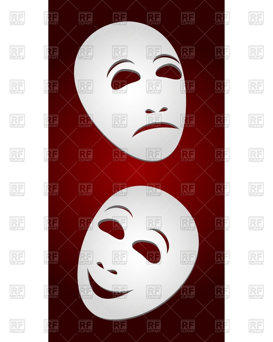 Comedy Mask Vector at GetDrawings | Free download