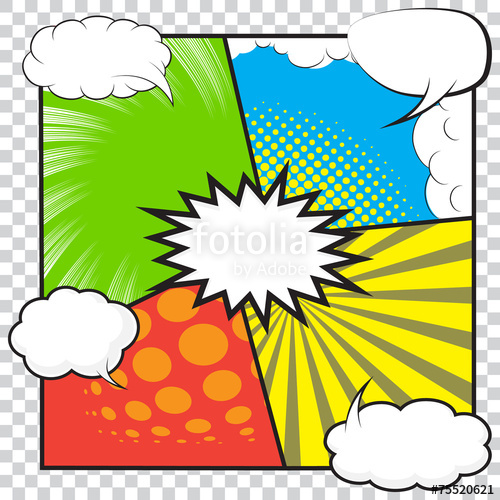 500x500 Comic Background Stock Image And Royalty Free Vector Files On