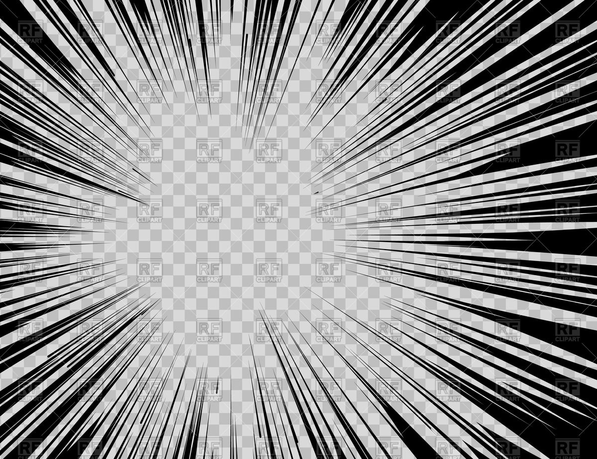 1200x923 Abstract Comic Book Flash Explosion Radial Lines On Transparent