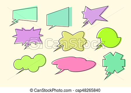 Comic Book Bubble Vector at GetDrawings | Free download