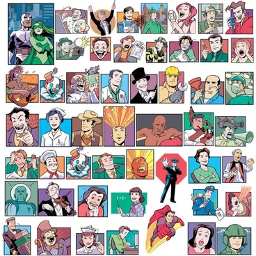 368x368 Vector Comic Book Characters Free Vector Download (6,019 Free