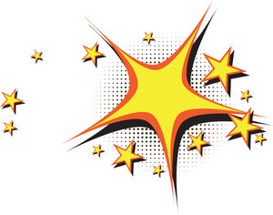 300x236 Comic Bubble Vector Element Royalty Free Stock Image