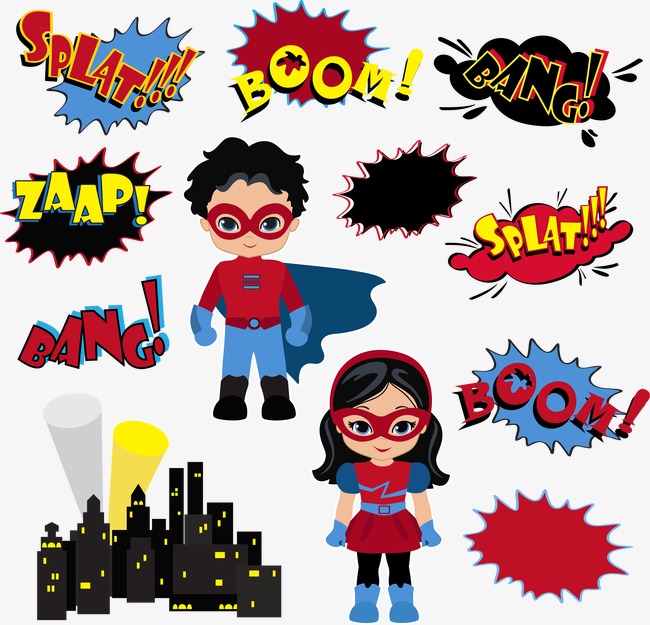 650x625 Paragraph 11 Language Comic Style Bubbles Sticker Vector Free