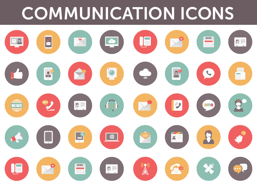 900x659 Free Communications Vector Icons The Graphic Mac