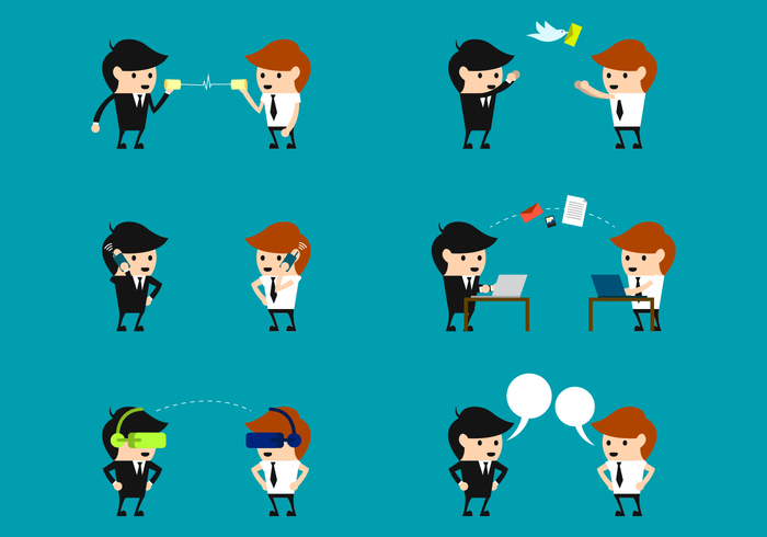 700x490 Communication Free Vector Art