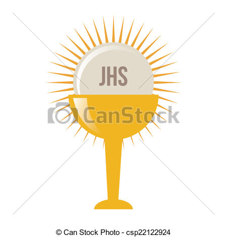 450x470 First Communion Design , Vector Illustration.