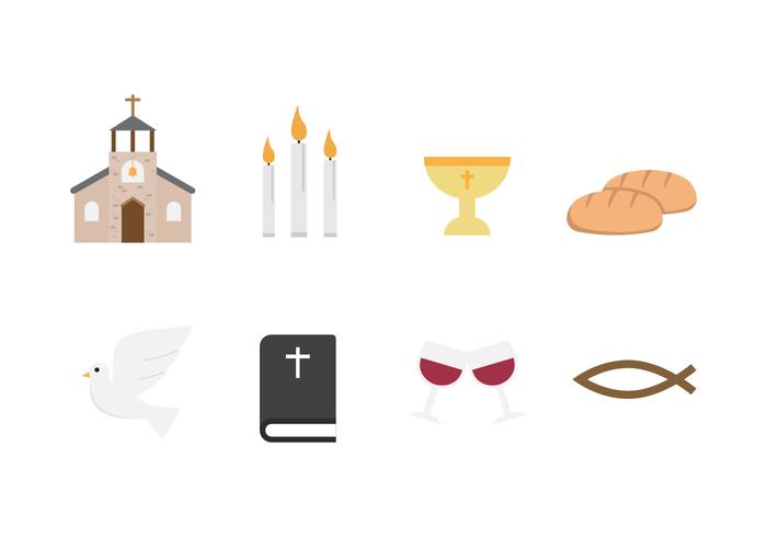 700x490 Free Communion Vector Icons