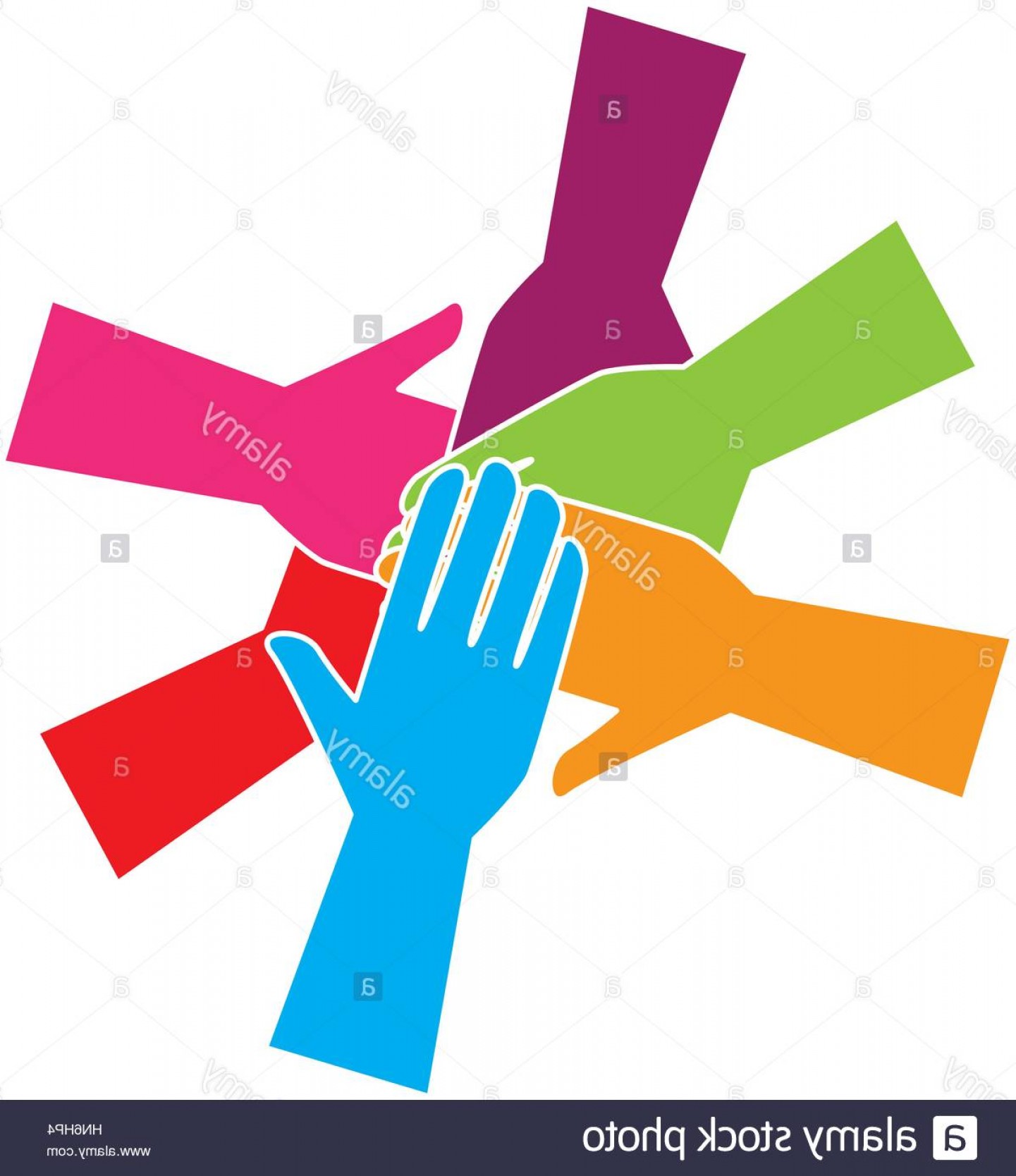 1441x1668 Stock Photo Hand Human Silhouette Colors Community Icon Vector