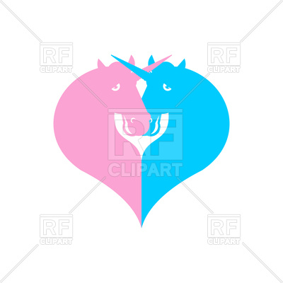 400x400 Unicorn Symbol Of Lgbt Community Vector Image Vector Artwork Of