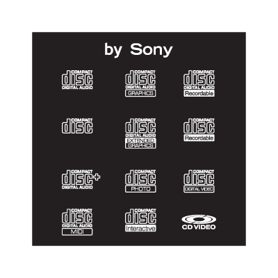 400x400 Compact Disc Logo Vector In (.eps, .ai, .cdr) Free Download