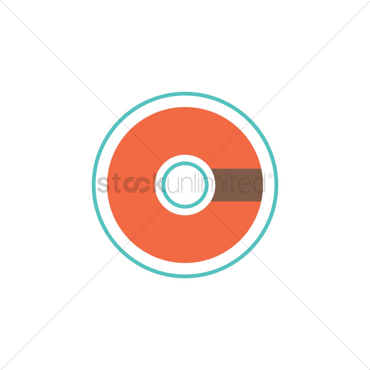 1300x1300 Compact Disc Vector Image