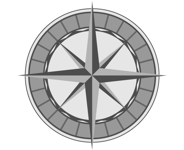 600x490 Free Vector Compass Rose 123freevectors