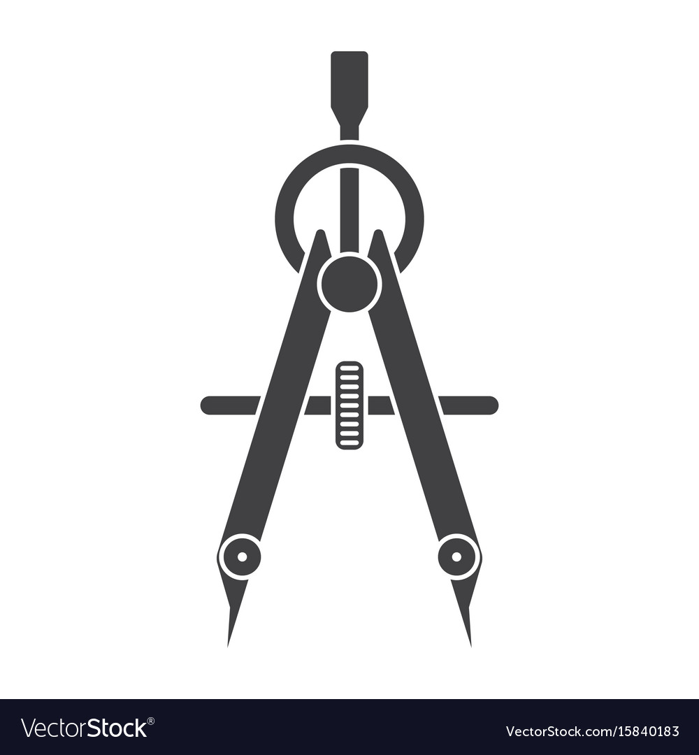 1000x1080 Drawn Compass Vector