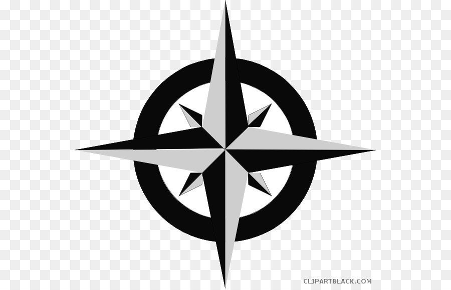 900x580 North Clip Art Vector Graphics Compass Rose