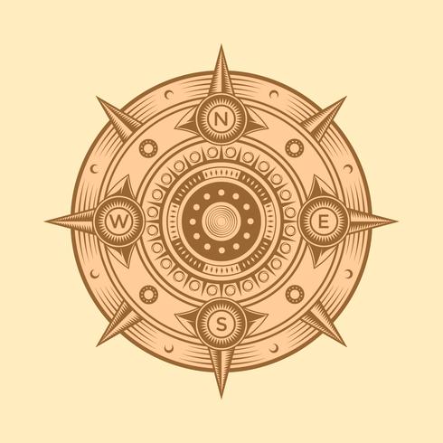 490x490 Classic Compass Vector