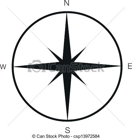444x470 Simple Compass.