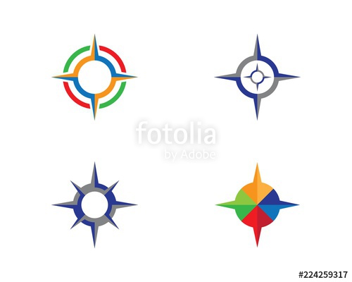 500x400 Compass Vector Icon Stock Image And Royalty Free Vector Files On