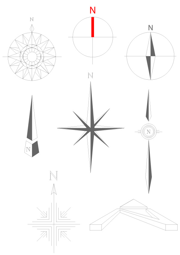 596x842 Simple Compass Vector Free Vector 4vector