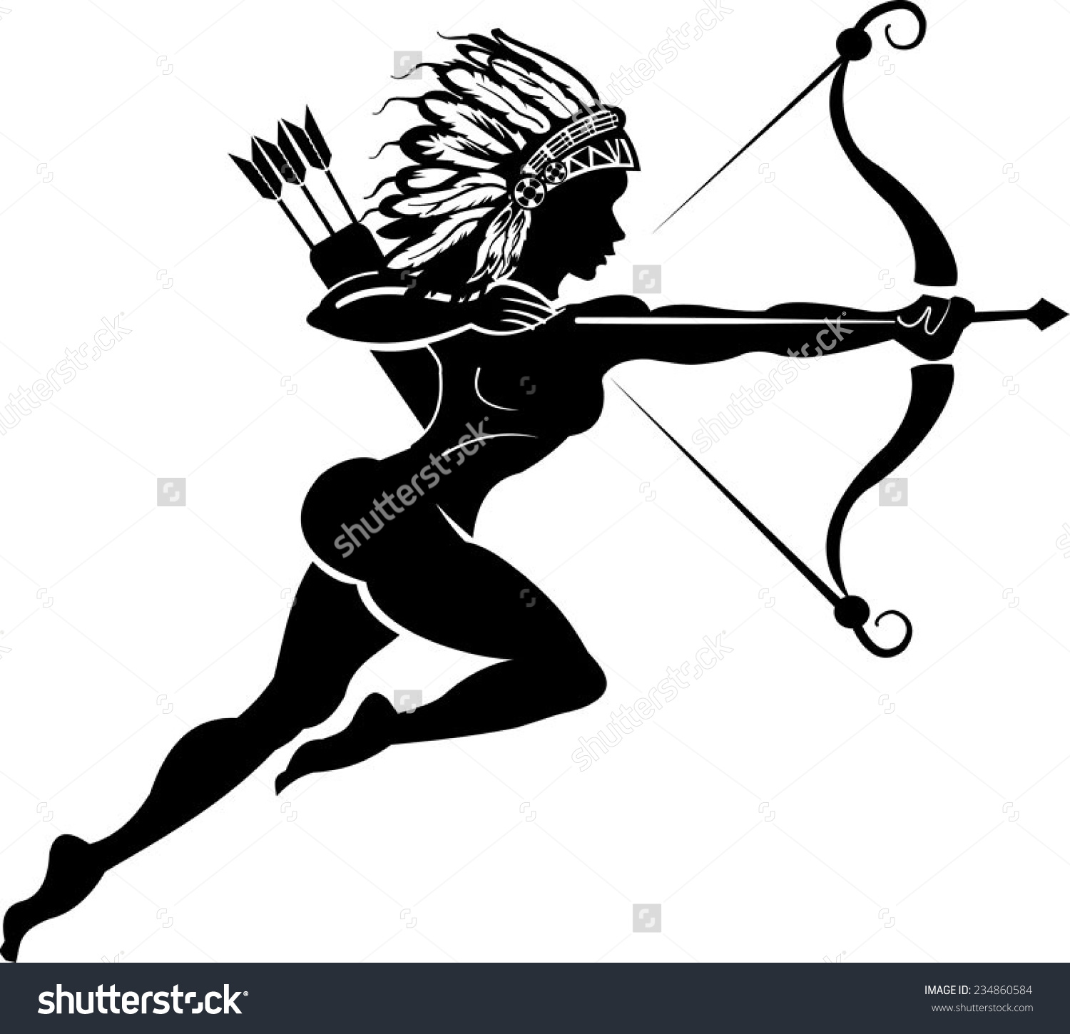 1500x1450 India Clipart Archery