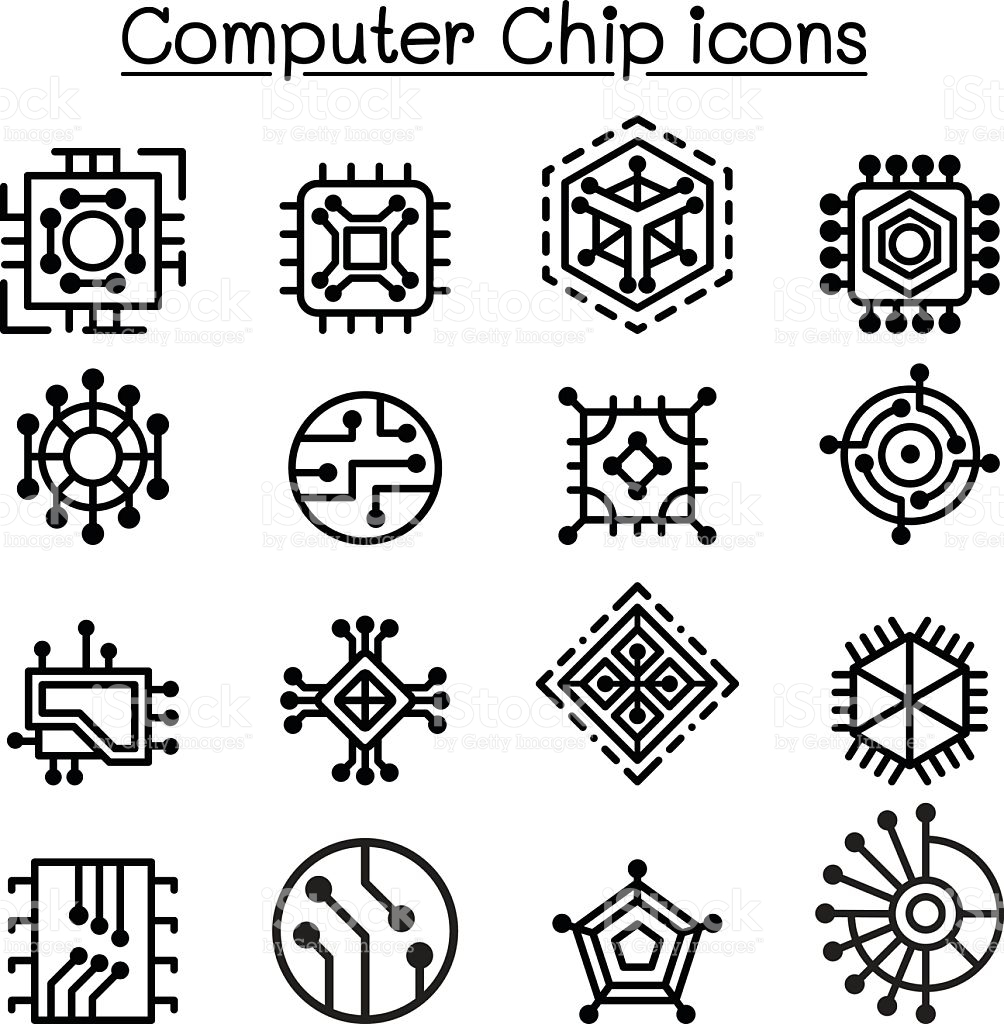 1004x1024 Chips Clipart Computer Chip