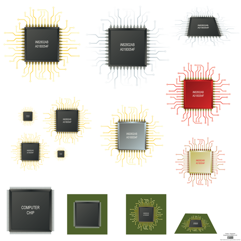 495x495 Computer Chip Vector Dragonartz Designs (We Moved