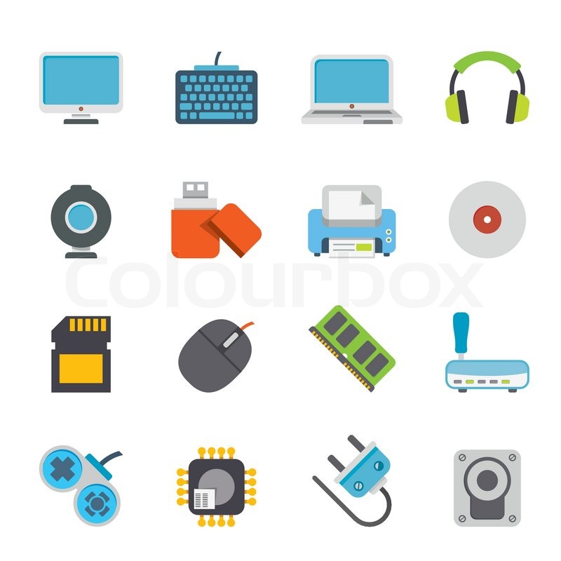 800x800 Computer Peripherals And Accessories Icons