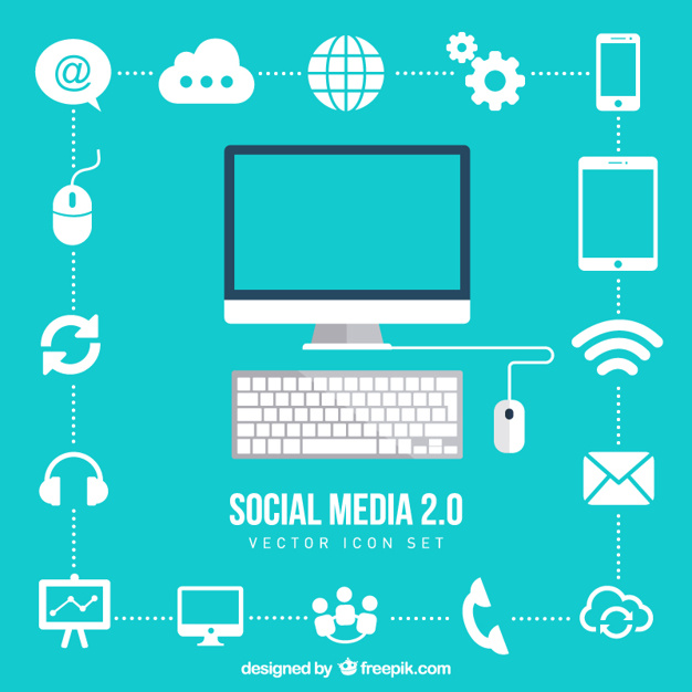 626x626 Connection Icons Set Vector Free Download