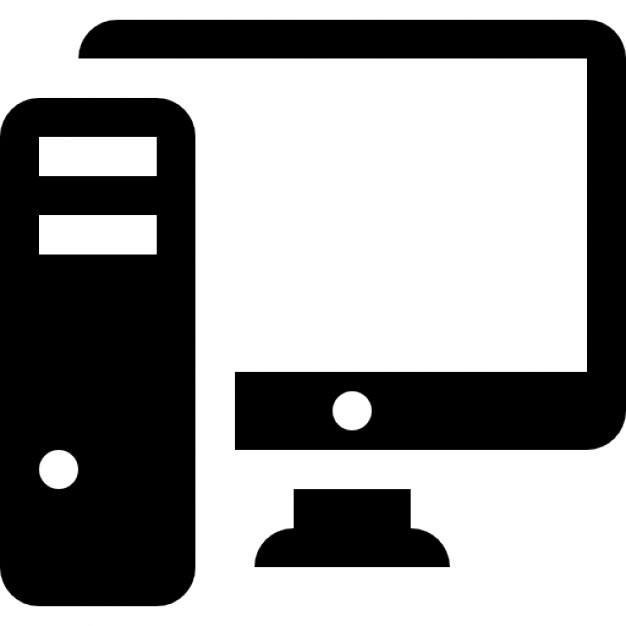 626x626 Pc Computer With Monitor Icons Free Download