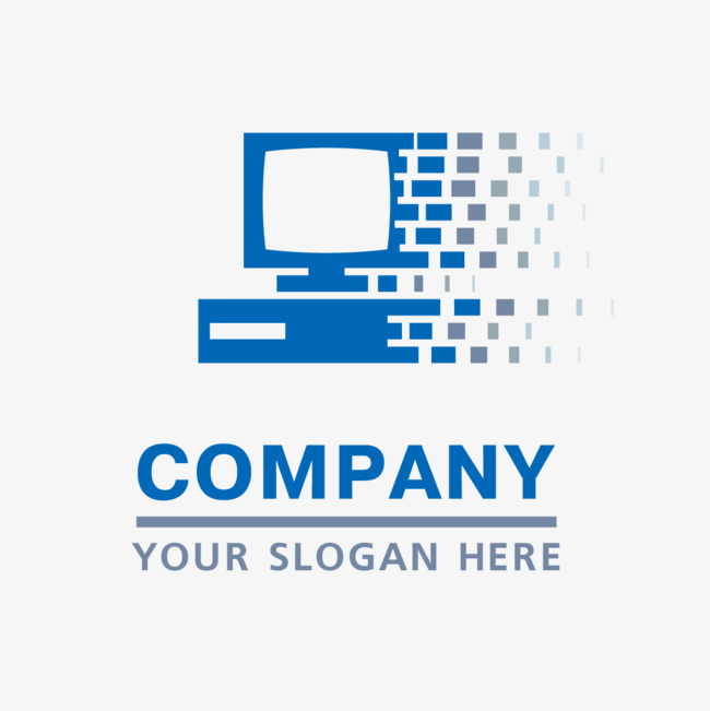 650x651 Blue Computer Technology Logo Vector, Computer, Logo, Vector Png