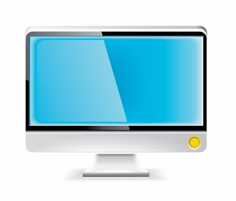 487x414 Lcd Monitor Vector Free Vector Graphics All Free Web Resources