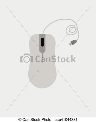 369x470 Computer Mouse Vector Object Illustration.