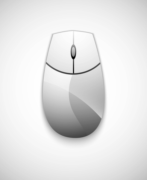 491x600 Computer Mouse Vector Icon Illustration Design Free Vector In