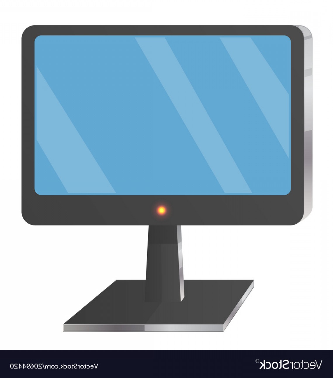 1140x1296 Computer Screen On Stand Icon Vector Arenawp