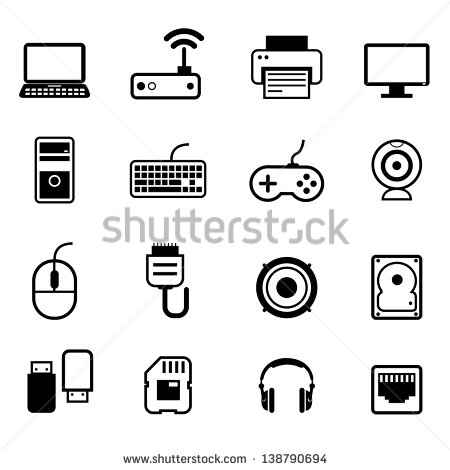 450x470 Free Vector Computer Icon 56071 Download Vector Computer Icon