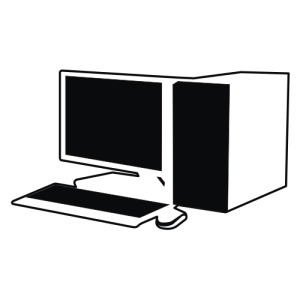 300x300 Office Computer Vector