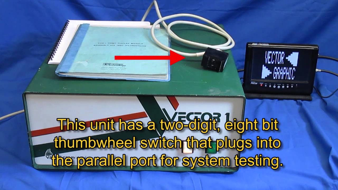 1280x720 Vector Graphic, Vector 1 Vintage S 100 Computer